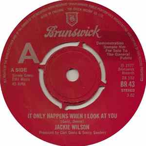 Jackie Wilson - It Only Happens When I Look At You flac