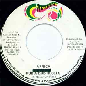 Rub A Dub Rebels - Africa flac