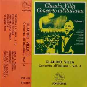 Claudio Villa - Concerto All'Italiana Volume 4 flac