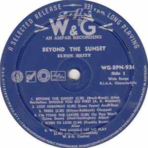 Elton Britt - Beyond The Sunset flac