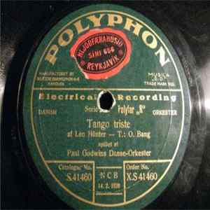 Paul Godwins Danse-Orkester - Tango Triste / Klokkevalsen (Lille Klokke Ring) flac