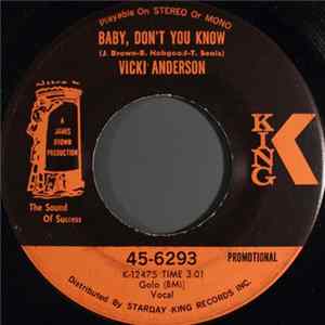 Vicki Anderson - Baby, Don't You Know flac