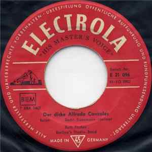 Ruth Fischer - Der Dicke Alfredo Conzales / Komm Heute Nacht flac