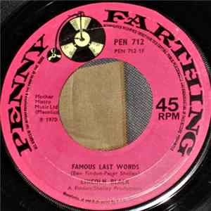 Lincoln Black - Famous Last Words flac