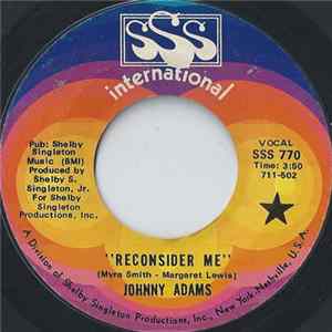 Johnny Adams - Reconsider Me / If I Could See You One More Time flac