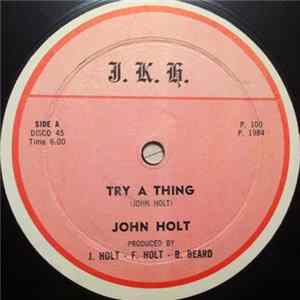 John Holt - Try A Thing flac