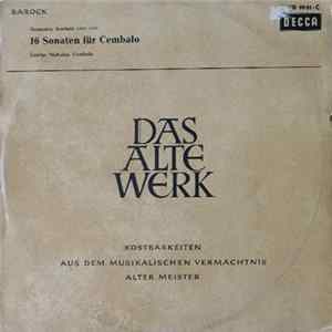 George Malcolm, Domenico Scarlatti - 16 Sonaten Für Cembalo flac