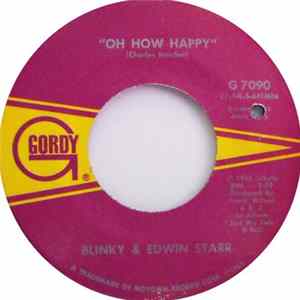 Blinky & Edwin Starr - Oh How Happy / Ooo Baby Baby flac