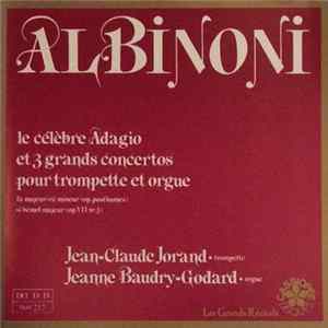 Albinoni - Le Célèbre Adagio Et 3 Grands Concertos Pour Trompette Et Orgue flac