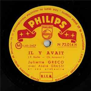 Juliette Greco - Il Y Avait / Je Hais Les Dimanches flac