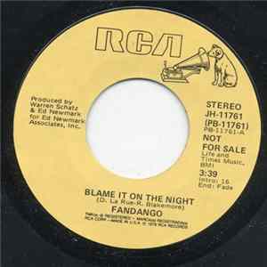 Fandango - Blame It On The Night flac