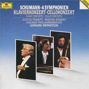 Schumann, Justus Frantz, Mischa Maisky, Wiener Philharmoniker, Leonard Bernstein - 4 Symphonien • Klavierkonzert • Cellokonzert flac