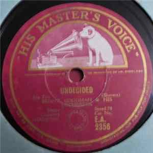 Benny Goodman & His Orchestra - Undecided / The Lady's In Love With You flac