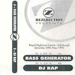 Bass Generator, DJ Rap - Rezerection (The Diamond) 29th May 1993 flac