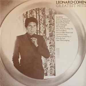 Leonard Cohen - Greatest Hits flac
