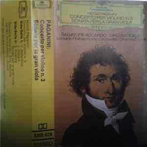 Niccolò Paganini - Salvatore Accardo · Dino Asciolla - London Philharmonic Orchestra · Charles Dutoit - Concerto Per Violino (N. 3) / Sonata Per La Gran Viola flac
