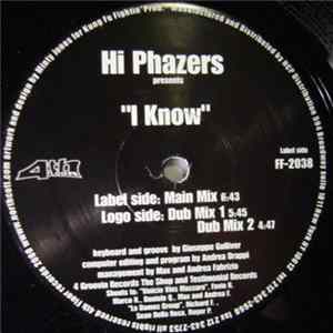 Hi Phazers - I Know flac
