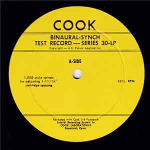No Artist - Binaural-Synch Test Record - series 30 - LP flac