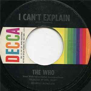 The Who - I Can't Explain flac