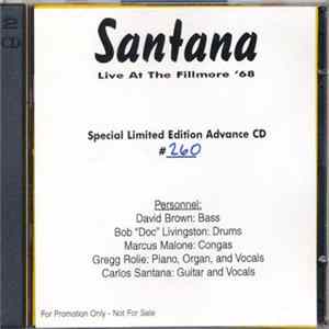 Santana - Live At The Fillmore '68 (Special Limited Edition Advance CD) flac