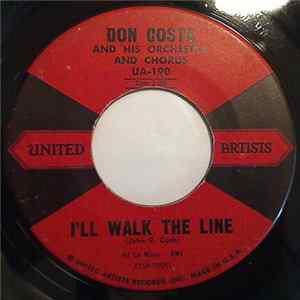 Don Costa And His Orchestra And Chorus - I'll Walk The Line / Catwalk flac