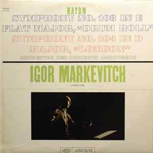 Haydn / Igor Markevitch ‧ Orchestre Des Concerts Lamoureux - Symphonie No. 103 In E Flat Major "Drum Roll"/ Symphony No. 104 In D Major "London" flac