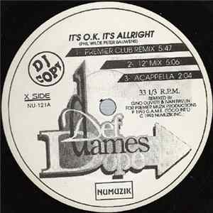 Def Dames Dope / D.J.Bobo / Netzwerk - It's OK, All Right / Somebody Dance With Me / Send Me An Angel flac