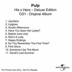 Pulp - His 'N' Hers flac