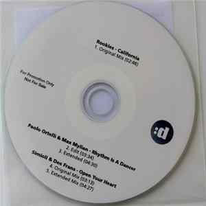 Rookies / Paolo Ortelli & Max Mylian / Simioli & Dee Frans - California / Rhythm Is A Dancer / Open Your Heart flac