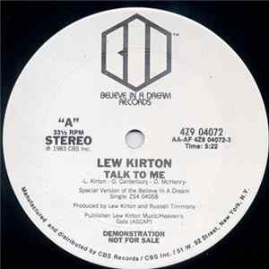 Lew Kirton - Talk To Me flac