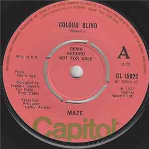Maze - Colour Blind flac