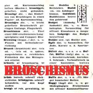 Brosch - Broschismus flac