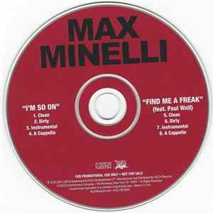 Max Minelli - I'm So On / Find Me A Freak flac