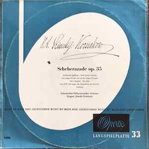 N. A. Rimskij-Korssakow, Tschechisches Philharmonisches Orchester, Zdeněk Chalabala - Scheherazade Op. 35 flac