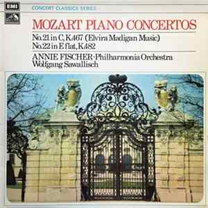 Mozart - Annie Fischer, Wolfgang Sawallisch - Piano Concertos / No.21 In C, K.467 / No.22 In E Flat, K.482 flac