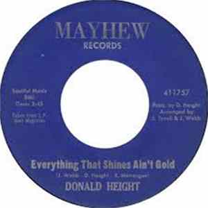 Donald Height - Everything That Shines Ain't Gold flac