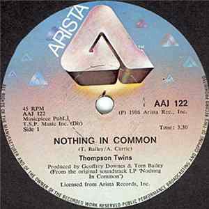 Thompson Twins - Nothing In Common flac