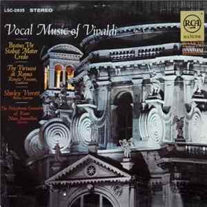 Antonio Vivaldi, Coro Polifonico Di Roma, I Virtuosi DI Roma, Shirley Verrett, Nino Antonellini - Vocal Music Of Vivaldi flac
