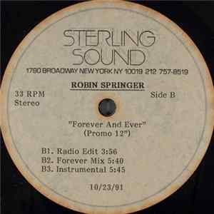 Robin Springer - Forever And Ever flac