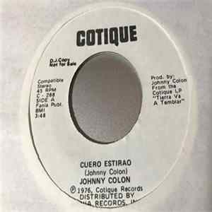 Johnny Colon - Cuero Estirao / El Mensaje flac