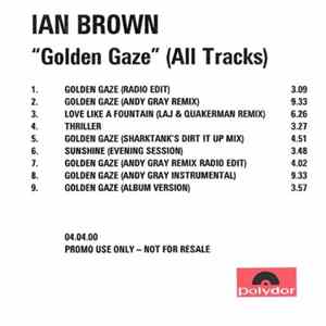 Ian Brown - Golden Gaze (All Tracks) flac
