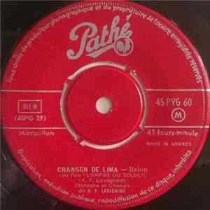 A. F. Lavagnino - Chanson De Lima / Alcatras flac