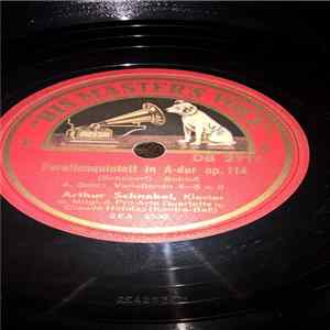 Artur Schnabel - Forellenquintett in A-dur op. 114 flac