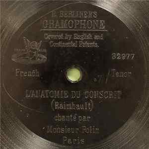 Polin - L'anatomie Du Conscrit flac