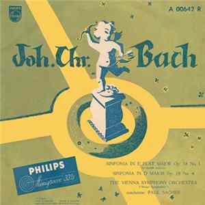Joh. Chr. Bach - Paul Sacher, Vienna Symphony Orchestra, The - Sinfonia In E Flat Major Op. 18 No. 1 / Sinfonia In D Major Op. 18 No. 4 flac