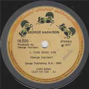 George Harrison - This Song flac