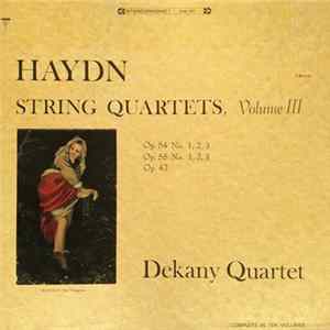 Haydn, Dekany Quartet - String Quartets, Volume III flac