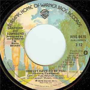 Sanford And Townsend - Does It Have To Be You flac