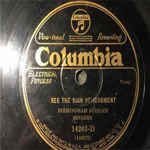 Birmingham Jubilee Singers - See The Sign Of Judgment / Pharoh's Army Got Drowned flac