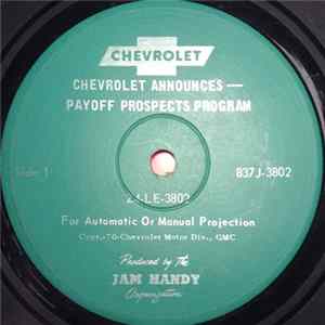 No Artist - Chevrolet Announces-- Payoff Prospects Program flac
